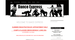 Desktop Screenshot of dancexpress.info